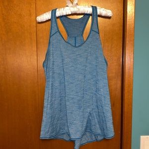 Lululemon Essential Tank Flow Racerback - Blue - size 12